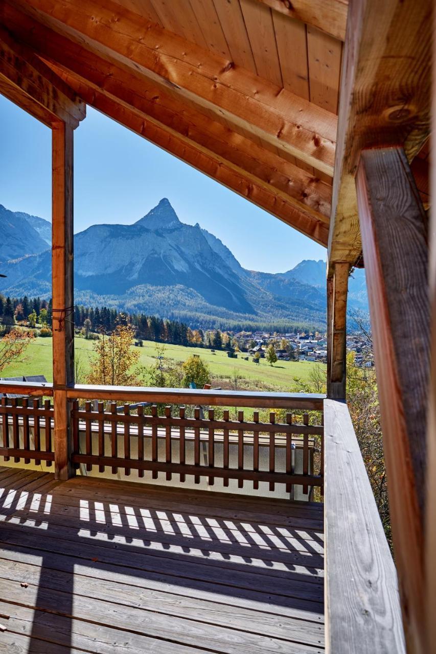 Ferienwohnung Haus Leonard Ehrwald Exterior foto